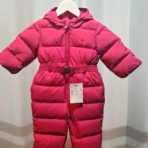 Ralph Lauren Baby Girls Snowsuit - Size 9M